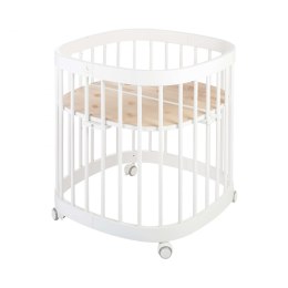 Tweeto 7-in-1 baby cot white