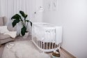 Tweeto 7-in-1 baby cot white