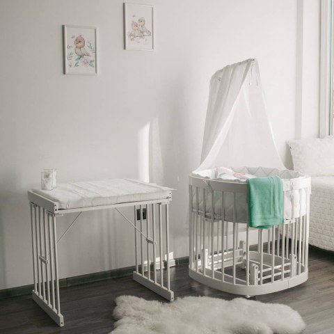 Tweeto 7-in-1 baby cot white Tweeto 7-in-1 baby cot white