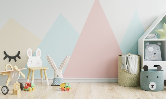 Kolorystyka wnętrza - jakie kolory sprawdzą się w pokoju dziecięcym?