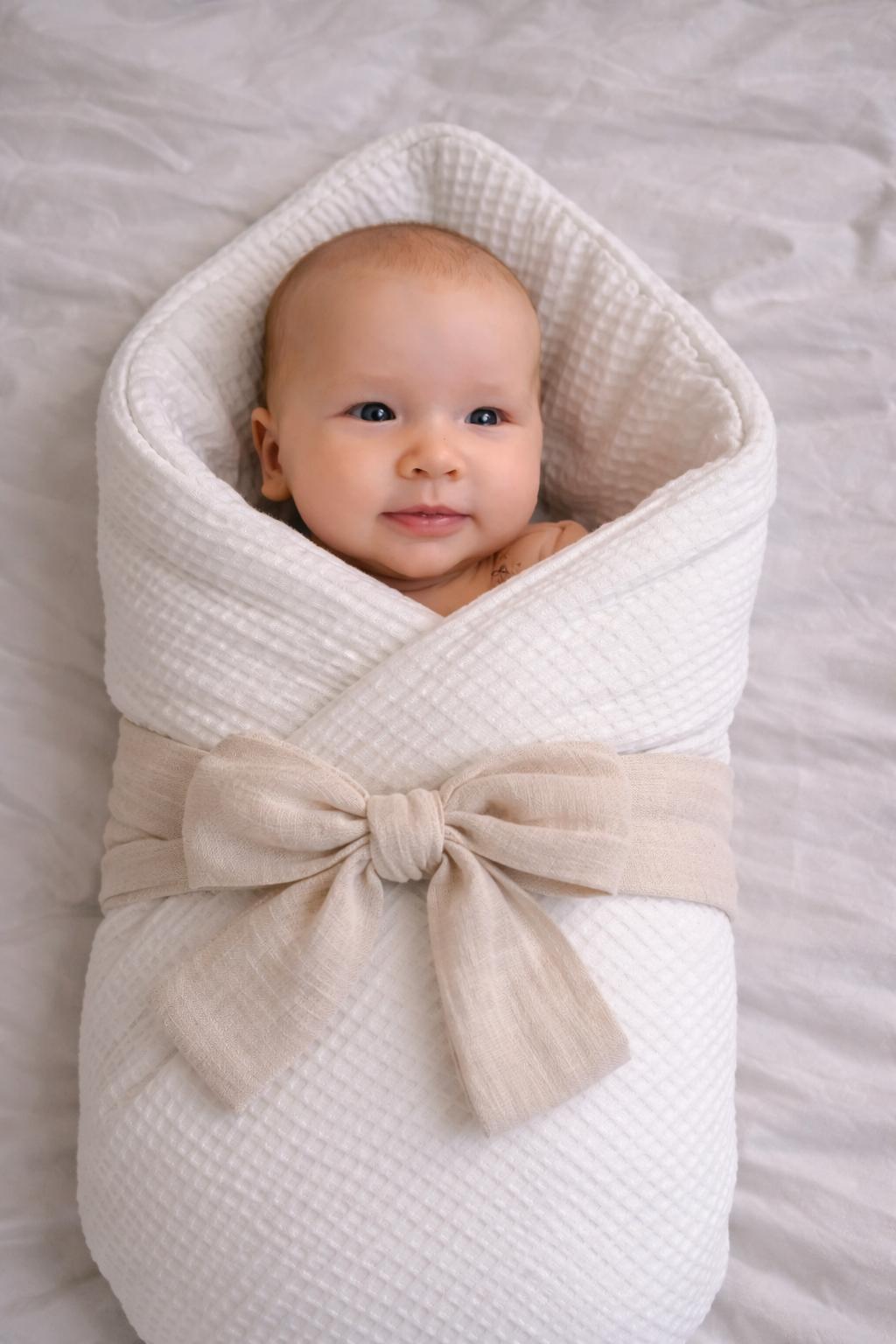 Jak dziecko powinno być zawinięte w rożek niemowlęcy?